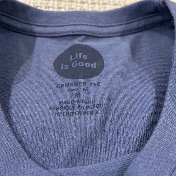 Men’s long sleeve Life is Good tee - Picture 4 of 6